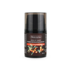 Krem do twarzy przeciwzmarszczkowy z ceramidami i rokitnikiem - 50 ml - Skoczylas