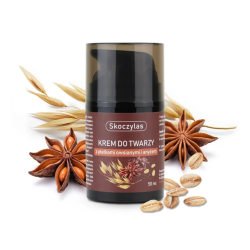 Krem do twarzy z płatkami owsianymi i anyżem - 50 ml - Skoczylas