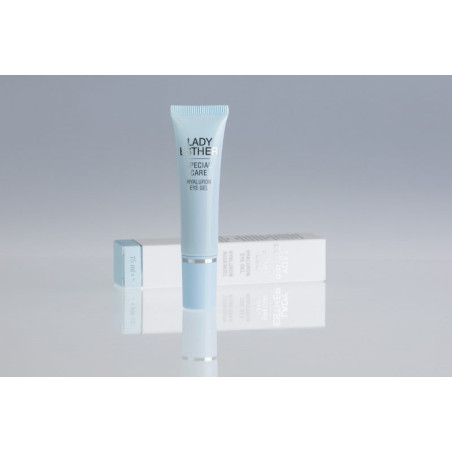 Żel do pielęgnacji okolic oczu z kwasem hialuronowym - Lady Esther 15 ml