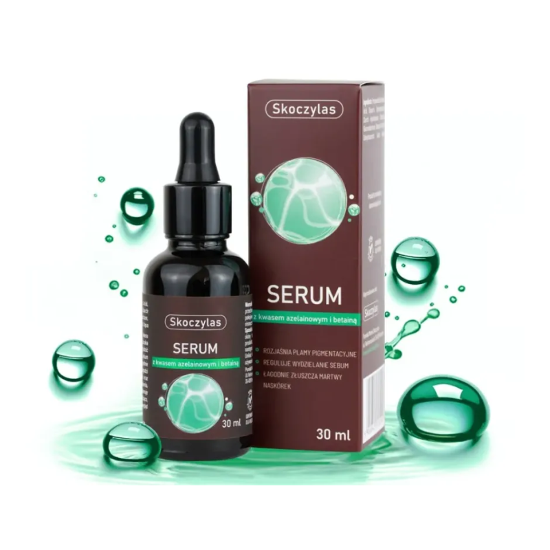 Serum z kwasem azelainowym i betainą - 30 ml - Skoczylas
